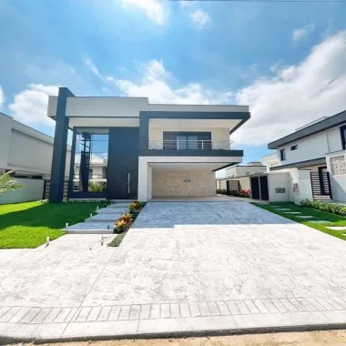 Residência exclusiva em condomínio fechado | 4 quartos | Arquitetura Moderna Residência exclusiva em condomínio fechado | 4 quartos | Arquitetura Moderna