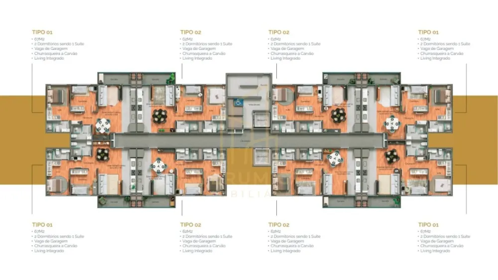 Apartamento 2 Quartos em Excelente Localização | Ótimo investimento
