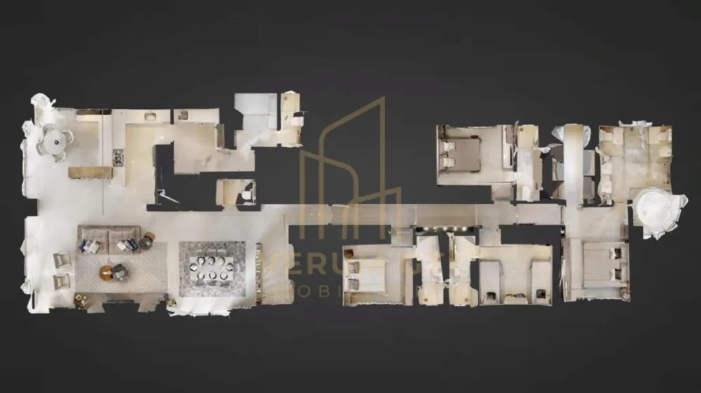 Apartamento Frente Mar | 4 Suítes | Alto Padrão e Finamente Mobiliado